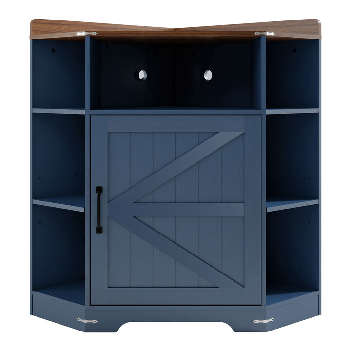 Gofre Corner Cabinet