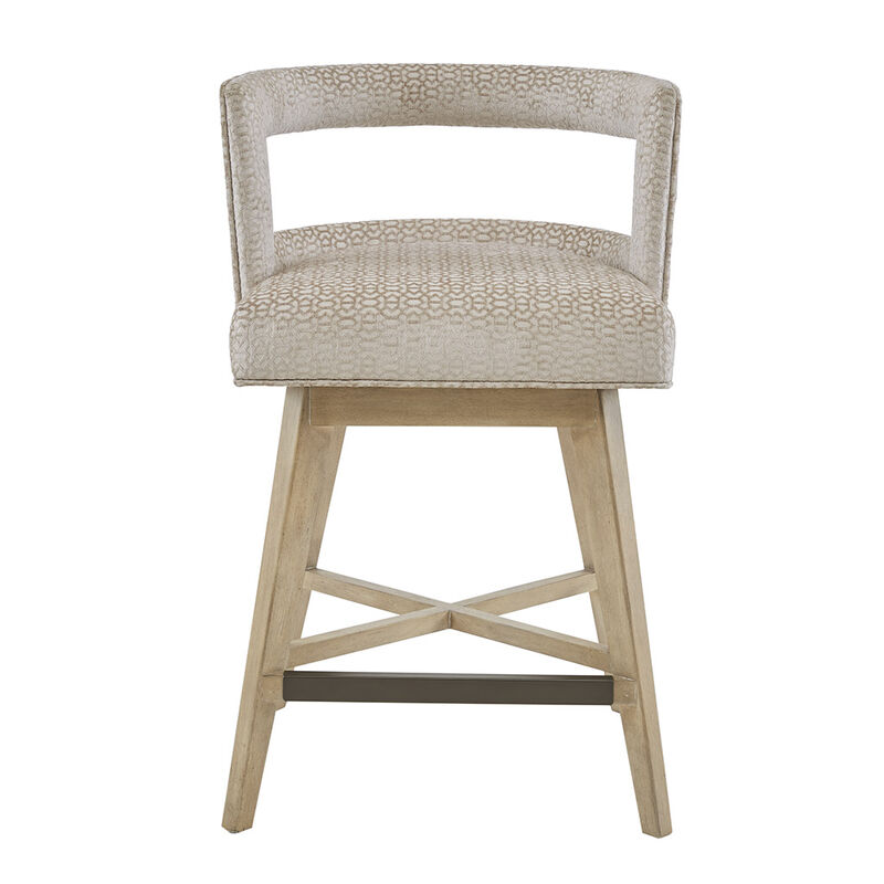 Gracie Mills Sonny Contemporary Swivel Counter Stool