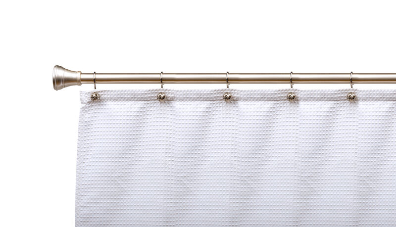 Utopia Alley Rust-Resistant Metal Shower Curtain Hooks with Hollow Ball Design, Shower Hooks Hangers for Bathroom, Kitchen Utensils, Curtains, Clothing, Towels etc - Set of 12 image number 5