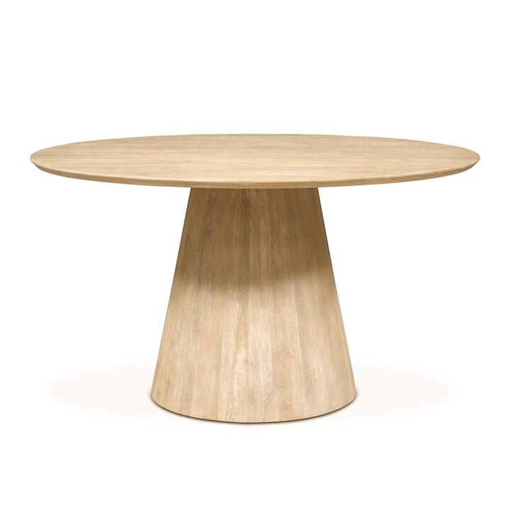 World Interiors Calabasas 54" Dining Table in White
