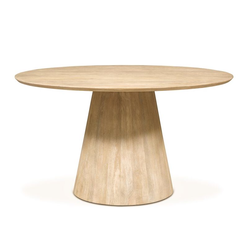 World Interiors Calabasas 54" Dining Table in White image number 1