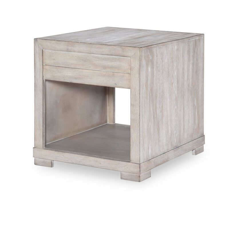 Legacy Classic Westwood Square End Table (1 Drawer, 1 Open Shelf)
