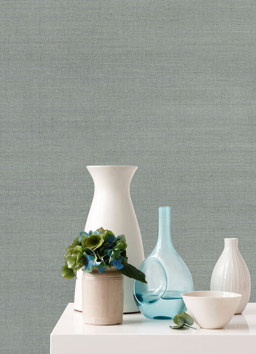 Zhejiang Aquamarine Sisal rasscloth Wallpaper