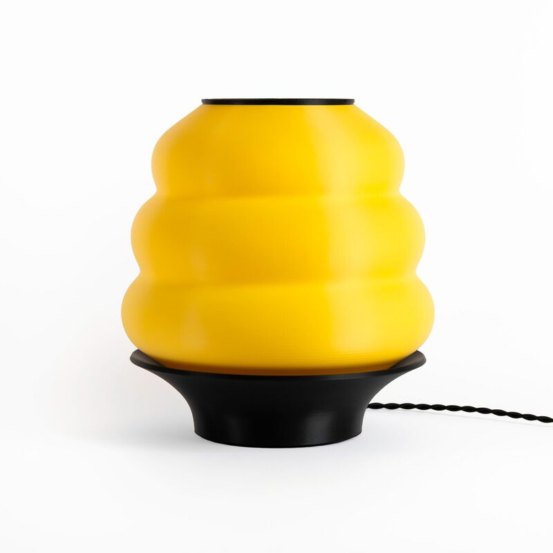 Honey Pot Minimalist Classic Plant-Based PLA 3D Printed Dimmable LED Table Lamp