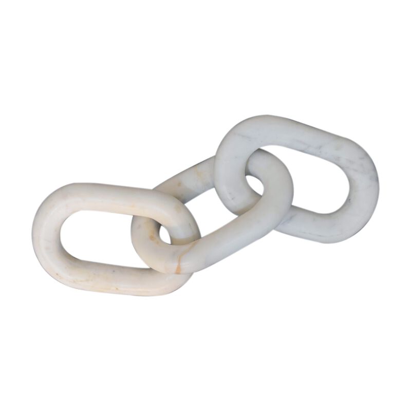 Artisan Furniture Decorative Marble Chain, Grey image number 0