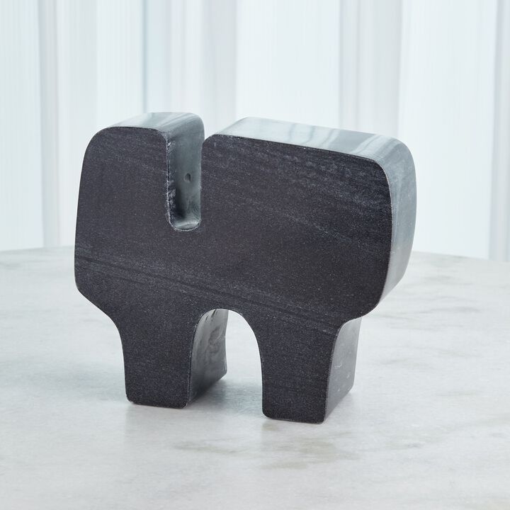Abstract Marble Sculpture- Black