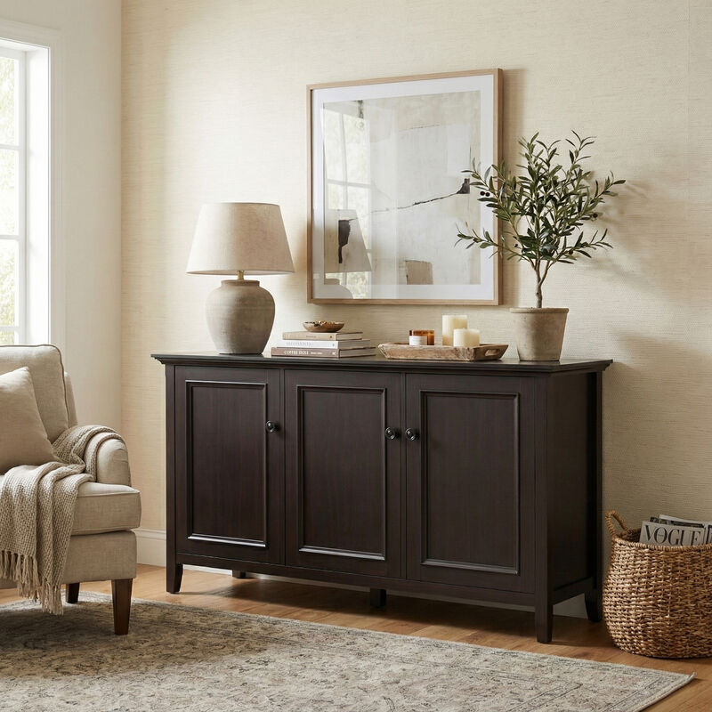 Amherst Wide 3 Door Storage Cabinet image number 2