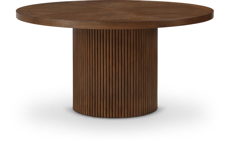 Meridian Furniture Belinda Brown Oak Veneer Dining Table