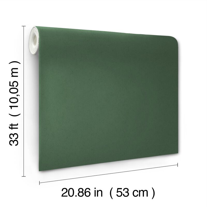 Parget Ekl&Atilde;&para;v Dark Green Textured Wallpaper (Double Roll) image number 3