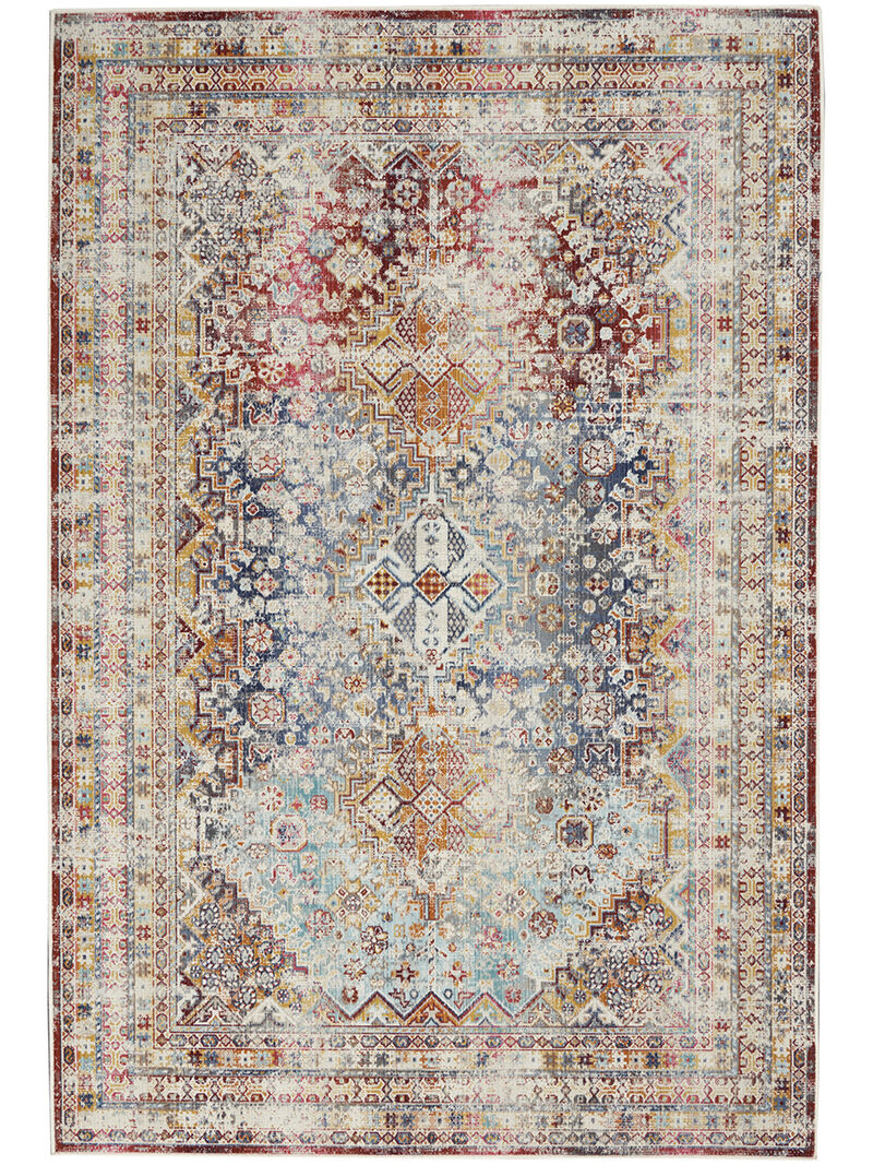 Vintage Kashan VKA09 Multicolor 5'3" x 7'10" Rug