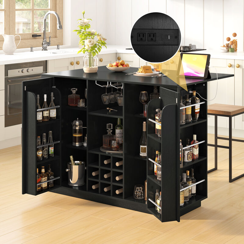 Swixwa Sideboard Buffet Cabinet image number 2