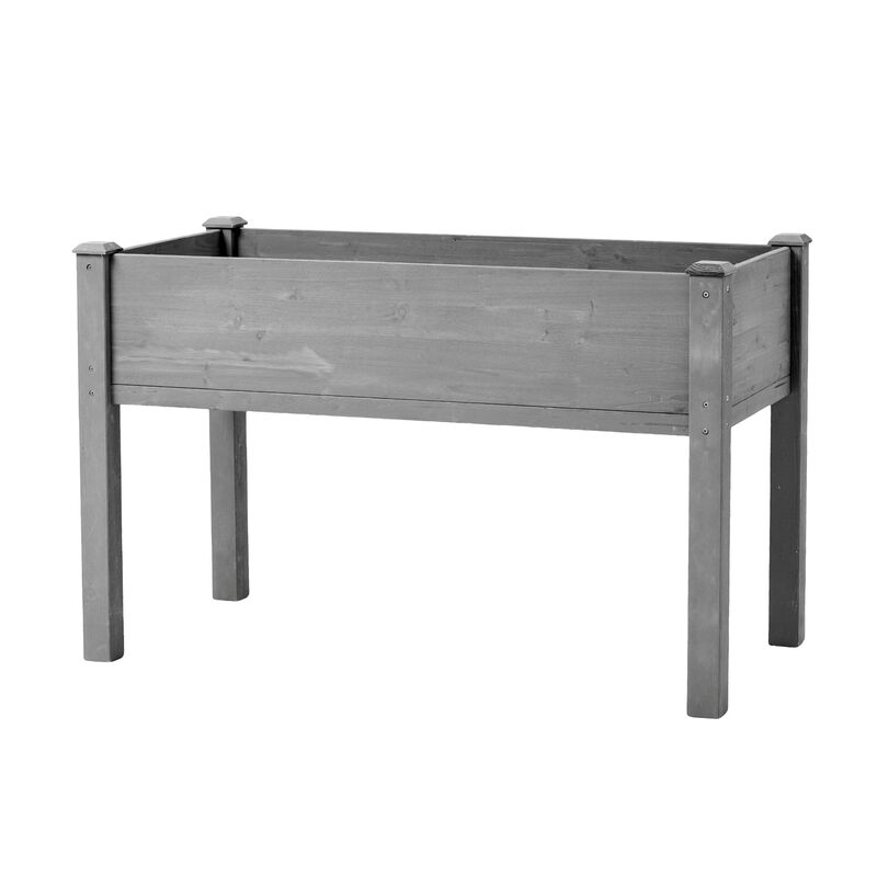 48x24x30 inch Raised Garden Bed with Legs, Elevated Wooden Planter Box for Outdoor Plants image number 0