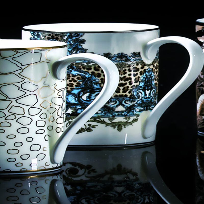 Mug Cup PALAZZO PITTI in Luxury Box diam. 2.5", H 3.3", cap. 12.5 oz image number 2