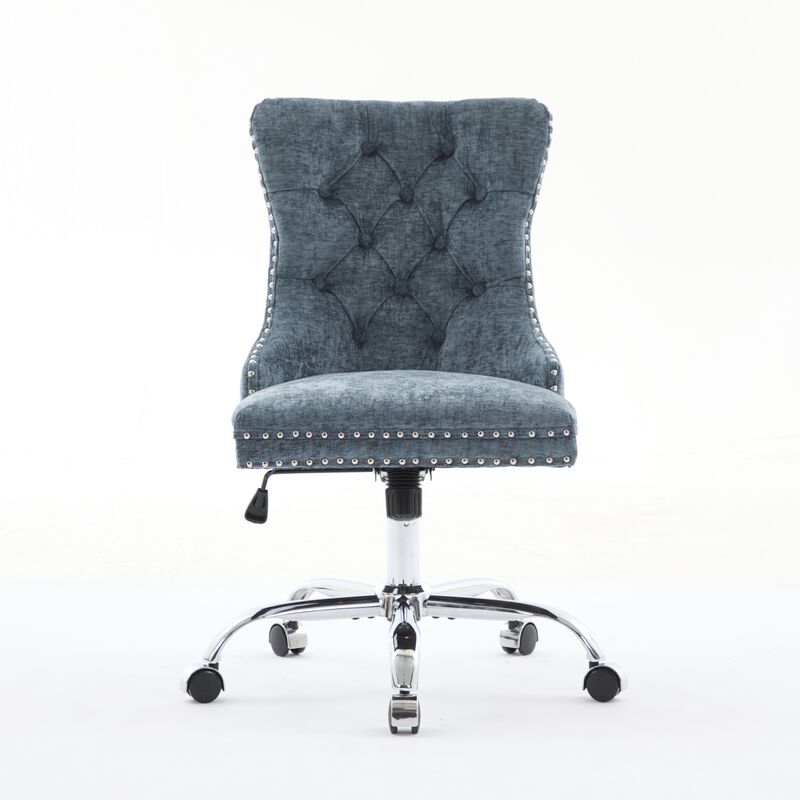 Fasnit Chenille Tufted Office Chair image number 0