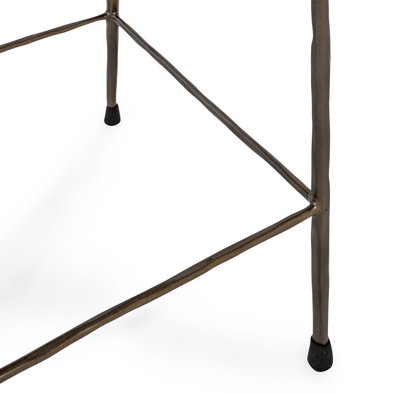 Bose Hide Blond Counter Stool