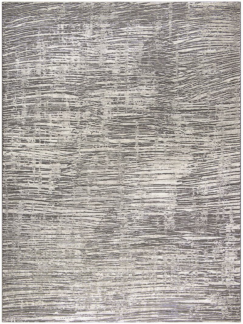 Sustainable Trends SUT01 Ivory/Gray 9' x 12' Rug