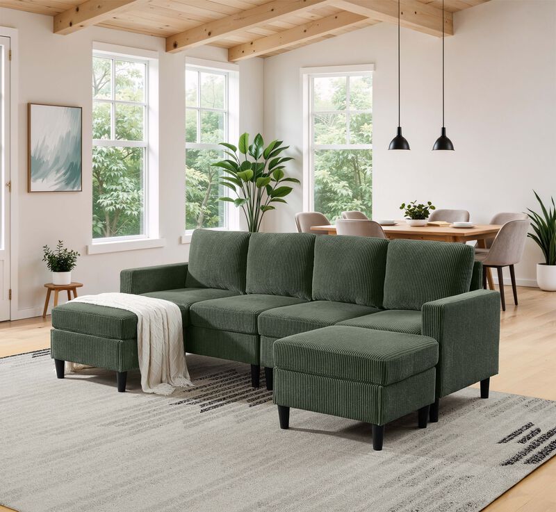 Masga Upholstered Sectional image number 1