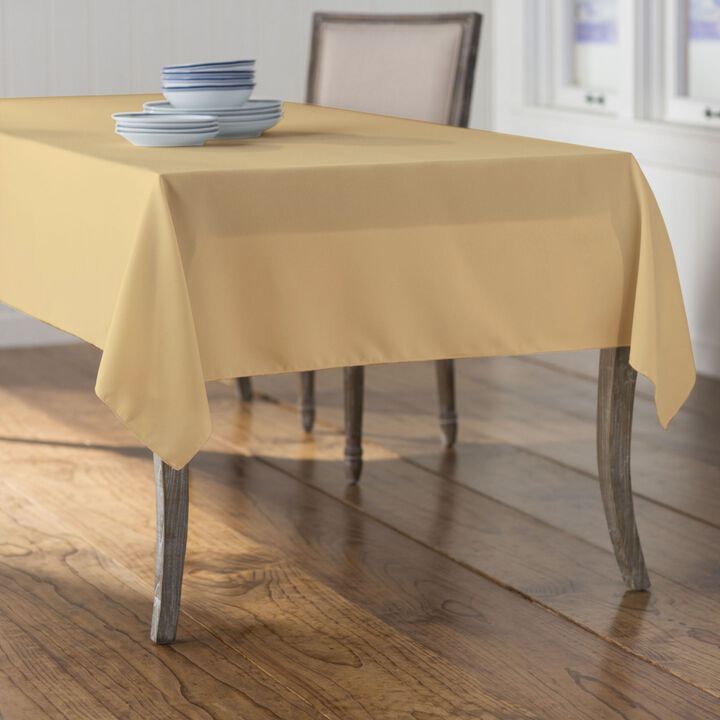 Rectangular Tablecloth 60 by 126 Inch Polyester Poplin