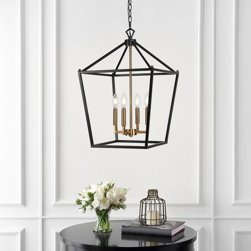 PagodaBulb Lantern Metal LED Pendant