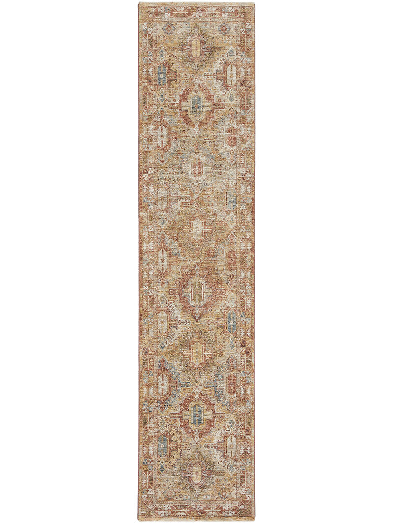 Sahar SHR01 Rust 2'3" x 10'2" Rug image number 0