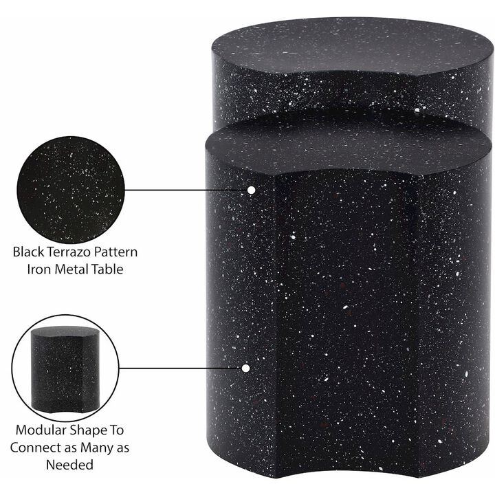 Meridian Furniture Dimple Black End Table