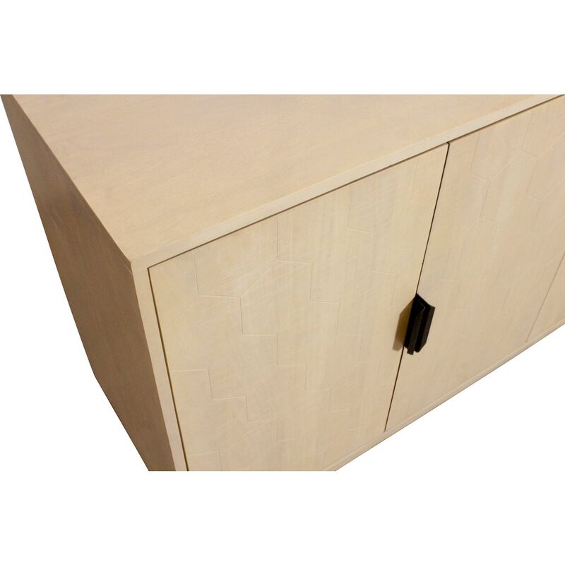 Ren 4-Door Sideboard in Aged Natural