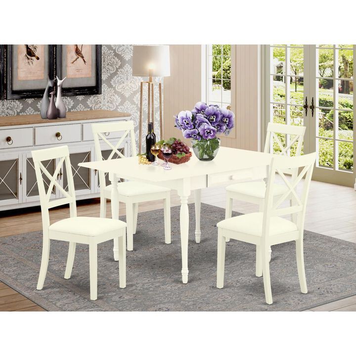 Dining Room Set Linen White