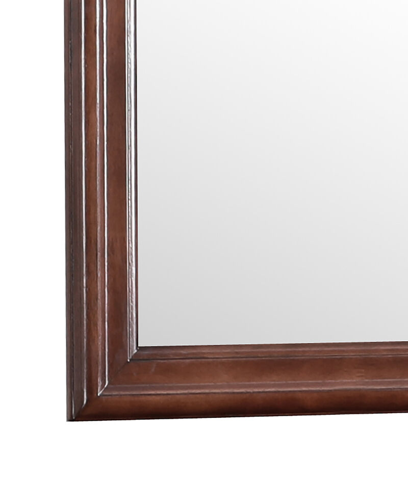 38 in. x 38 in. Classic Square Wood Framed Dresser Mirror image number 2