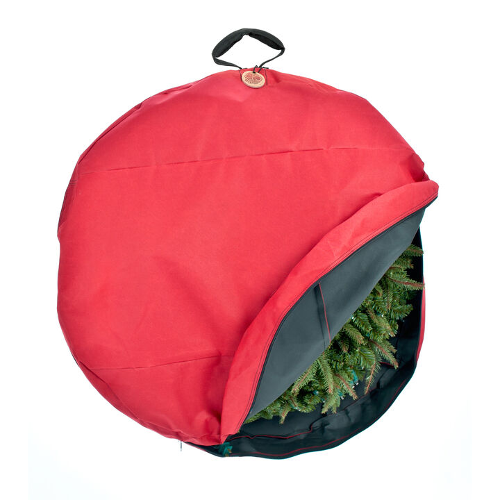 30" Christmas Wreath Direct Suspended Hanging Protective Storage Bag