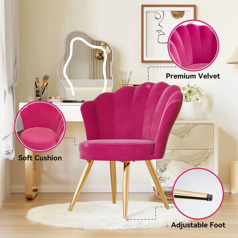 Modern Accent Chair Armchair for Living Room Bedroom Single Sofa Lounge Seating image number 3