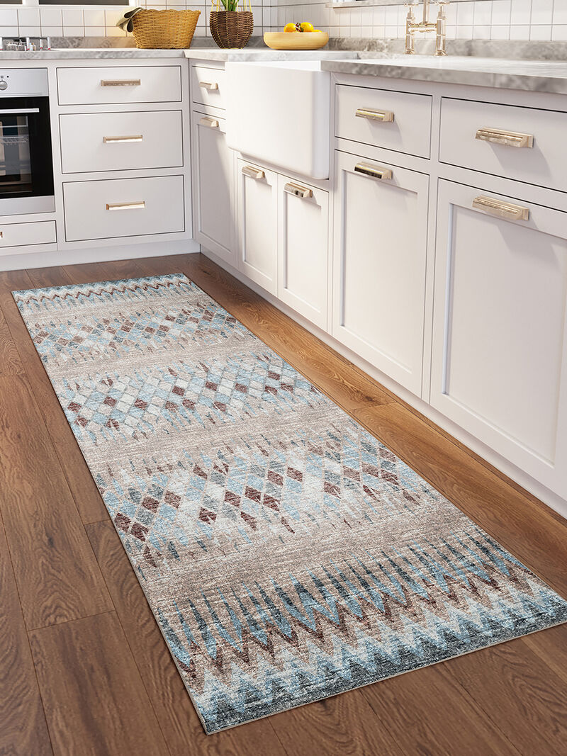 Winslow WL5 Taupe 2'6" x 12' Rug