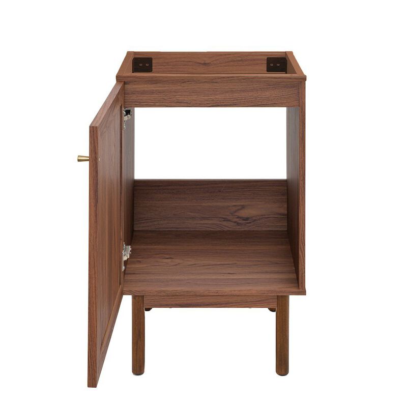 Classe 18" Bathroom Vanity in Dark Walnut Cabinet Only image number 3