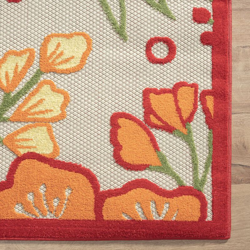 LR Home Copa Cabana Durable Performance Area Rug Outdoor image number 5