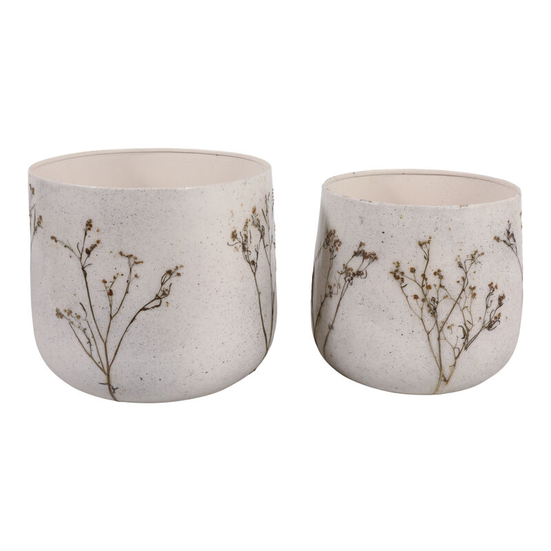 S/2 9/11" Botanical Planters image number 3