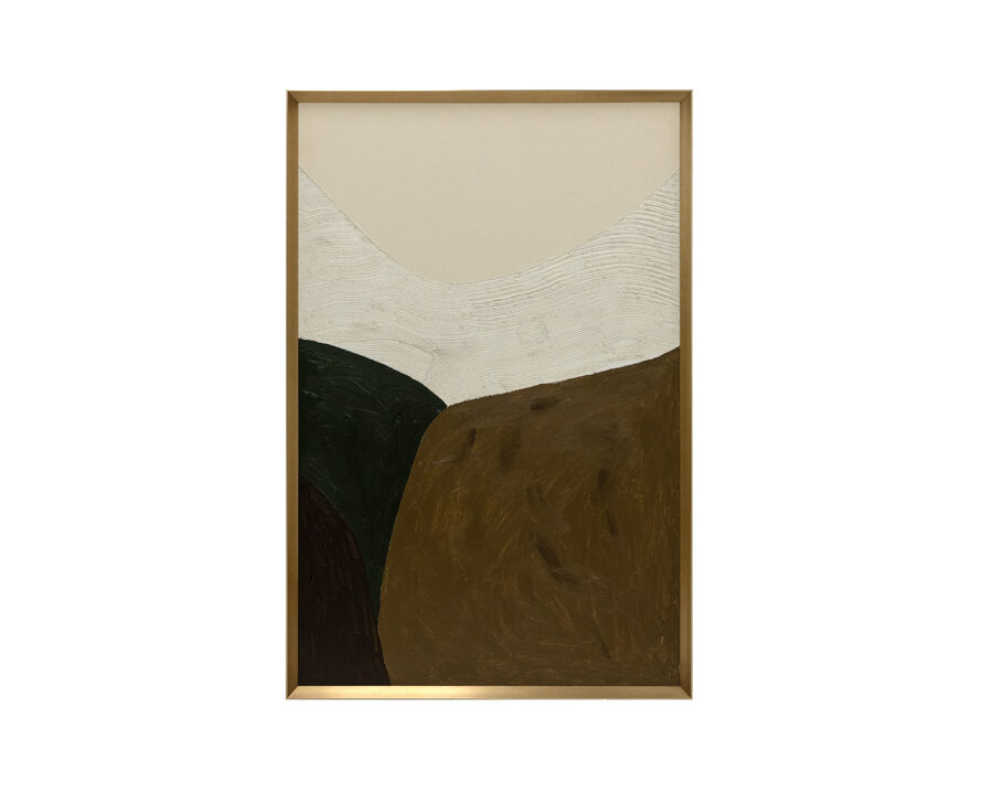 Open Highway I - 40" X 60" - Bronze Frame