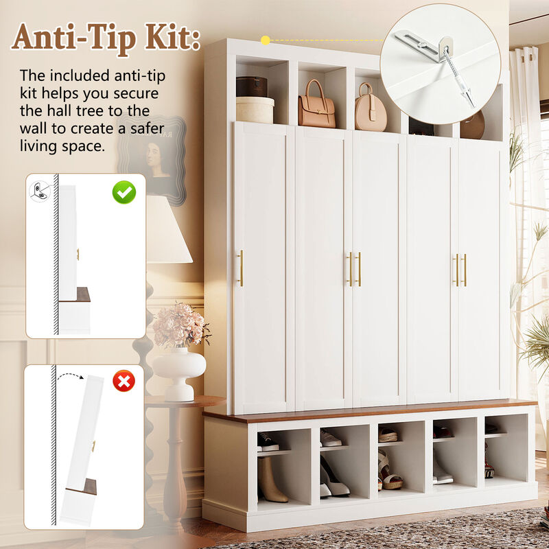 Voklos Entryway Storage Cabinet image number 5