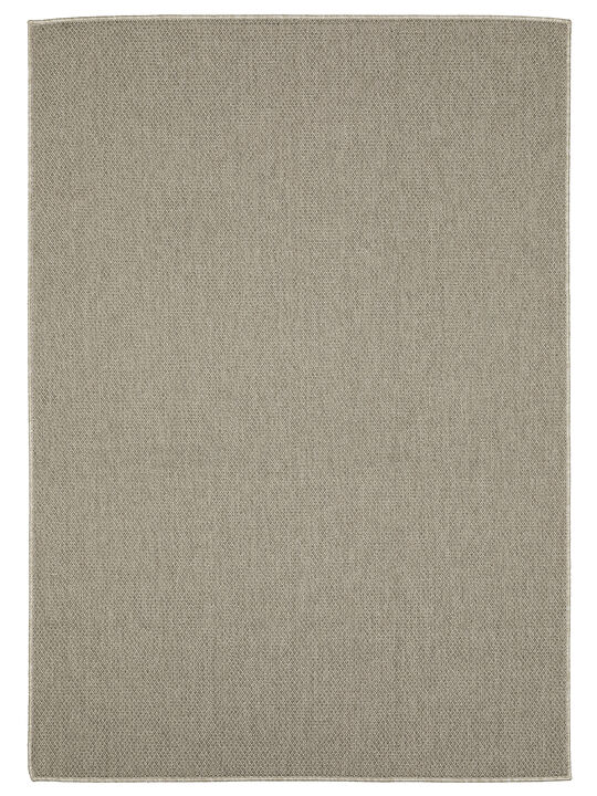 Caicos 3'3" x 5' Grey Rug