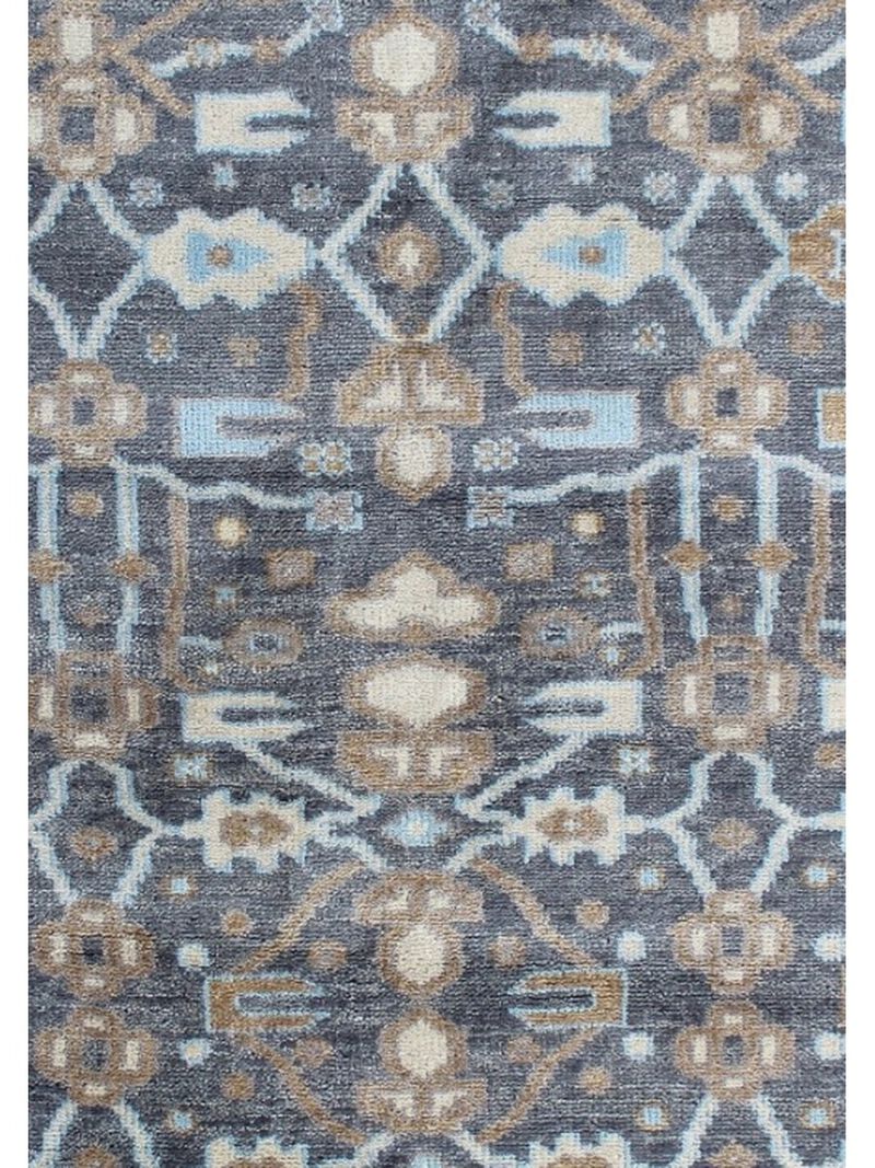Samarkand 9X12 Gray & Light Blue Rug image number 2