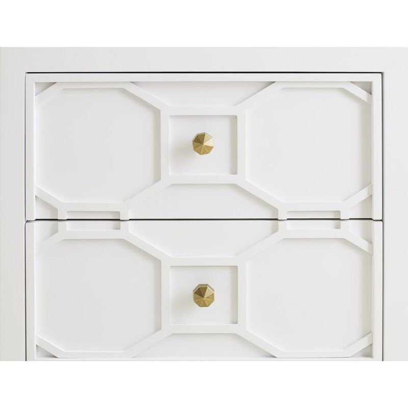 Legacy Classic Chelsea   Night Stand W/ Decorative Lattice (2 Drawers)