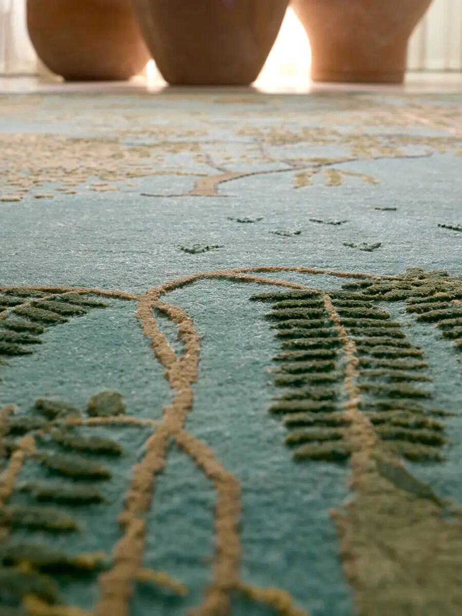 Majnun MJL01 Aruba Blue 9' x 12' Rug