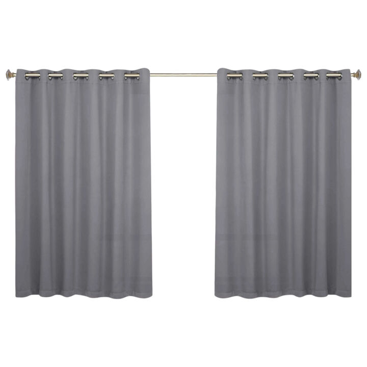 Room Darkening Window Curtain Panels Set of 2 Modern Style