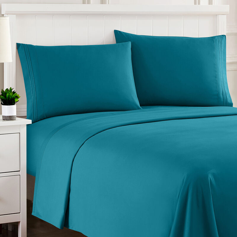 Ultra Soft 1800 Series Double Brushed Microfiber Sheet Set