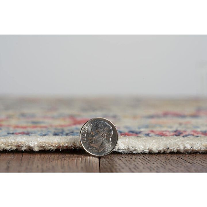 Linon Great Zero Laramie Ivory & Blue, Rug