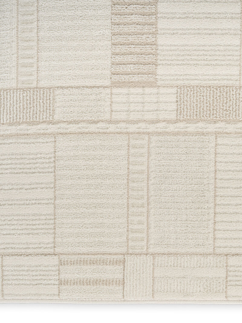 Nordic NRC04 Ivory/Beige 8' x 10' Rug