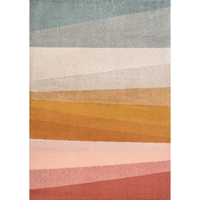 Prism Geometric Striped Area Rug