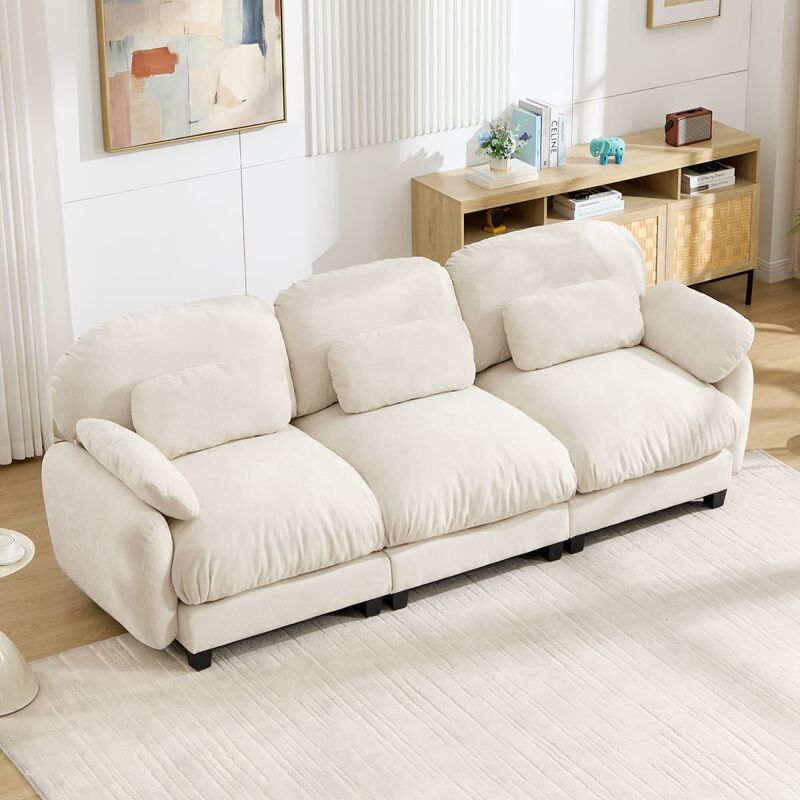 3-Seat modular cloud couch image number 4
