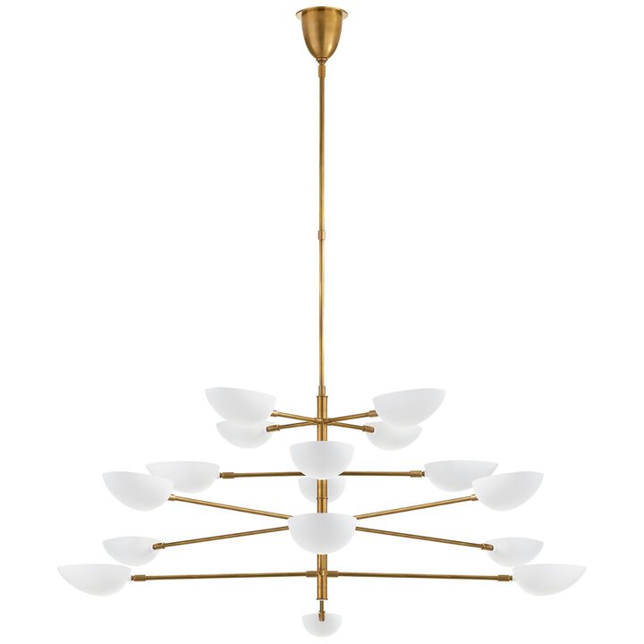 Graphic Grande 4-Tier Chandelr