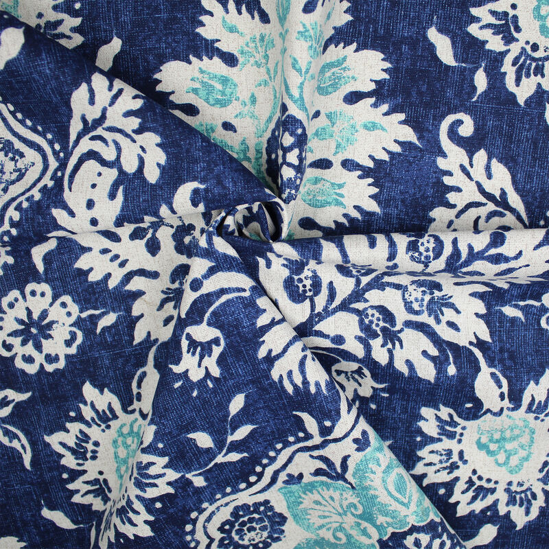 6ix Tailors Fine Linens Osha Blue/Aqua Coverlet Set