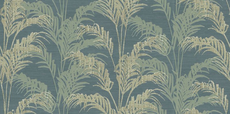 Rattan Palm Kitchen & Bath 2 Wallpaper image number 4