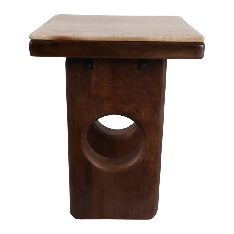 The Rounded Edge Square Accent Table image number 2